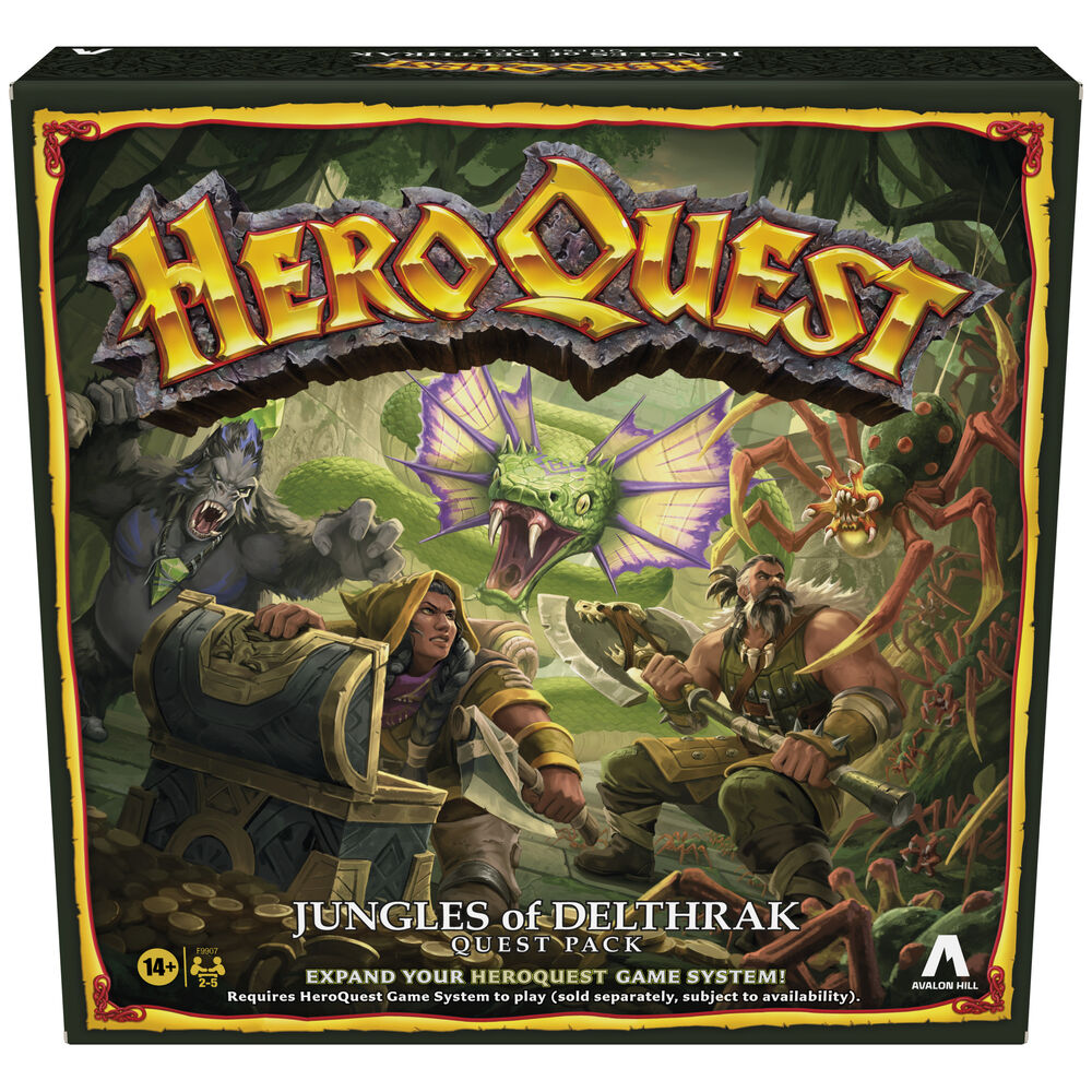 Imagen 1 - Expansion Juego De Mesa Selvas De Delthark Heroquest Ingles
