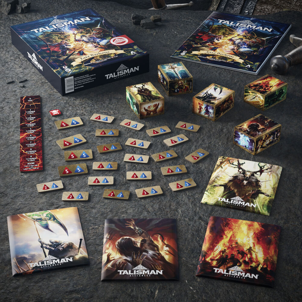Imagen 4 - Expansion Juego De Mesa La Llamada Del Destino Talisman Alianzas Ingles