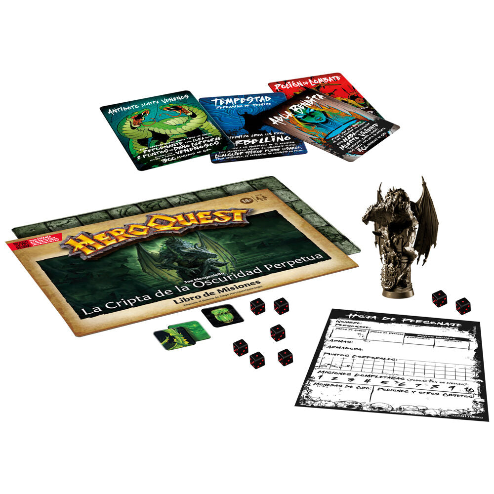 Imagen 6 - Expansion Juego De Mesa La Cripta De La Oscuridad Pertetua Heroquest Español