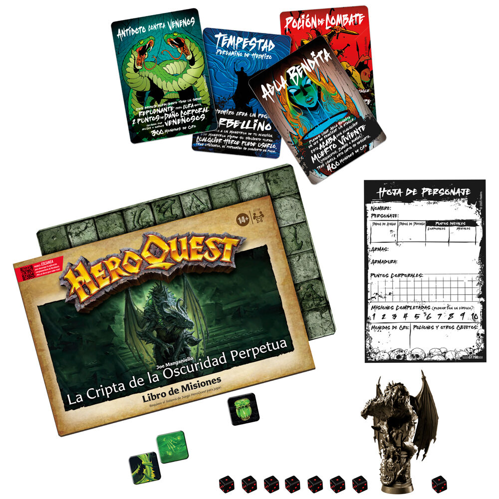 Imagen 2 - Expansion Juego De Mesa La Cripta De La Oscuridad Pertetua Heroquest Español