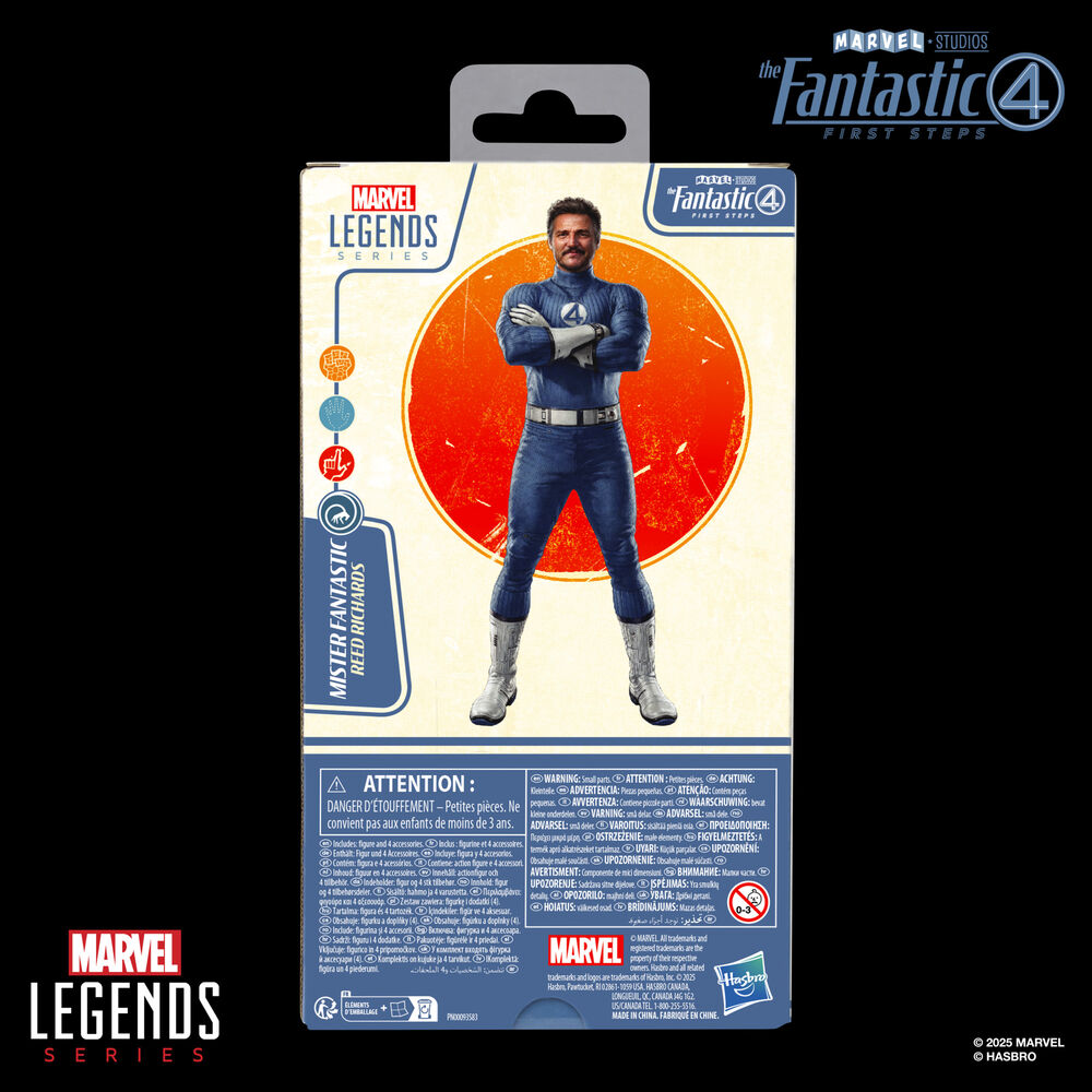 Imagen 7 - Figura Mister Fantastic Los 4 Fantasticos Marvel 15Cm