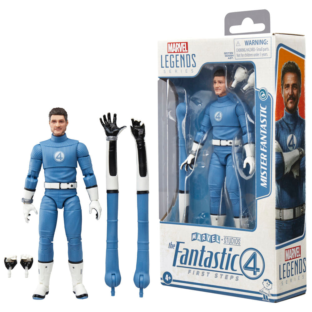 Imagen 2 - Figura Mister Fantastic Los 4 Fantasticos Marvel 15Cm