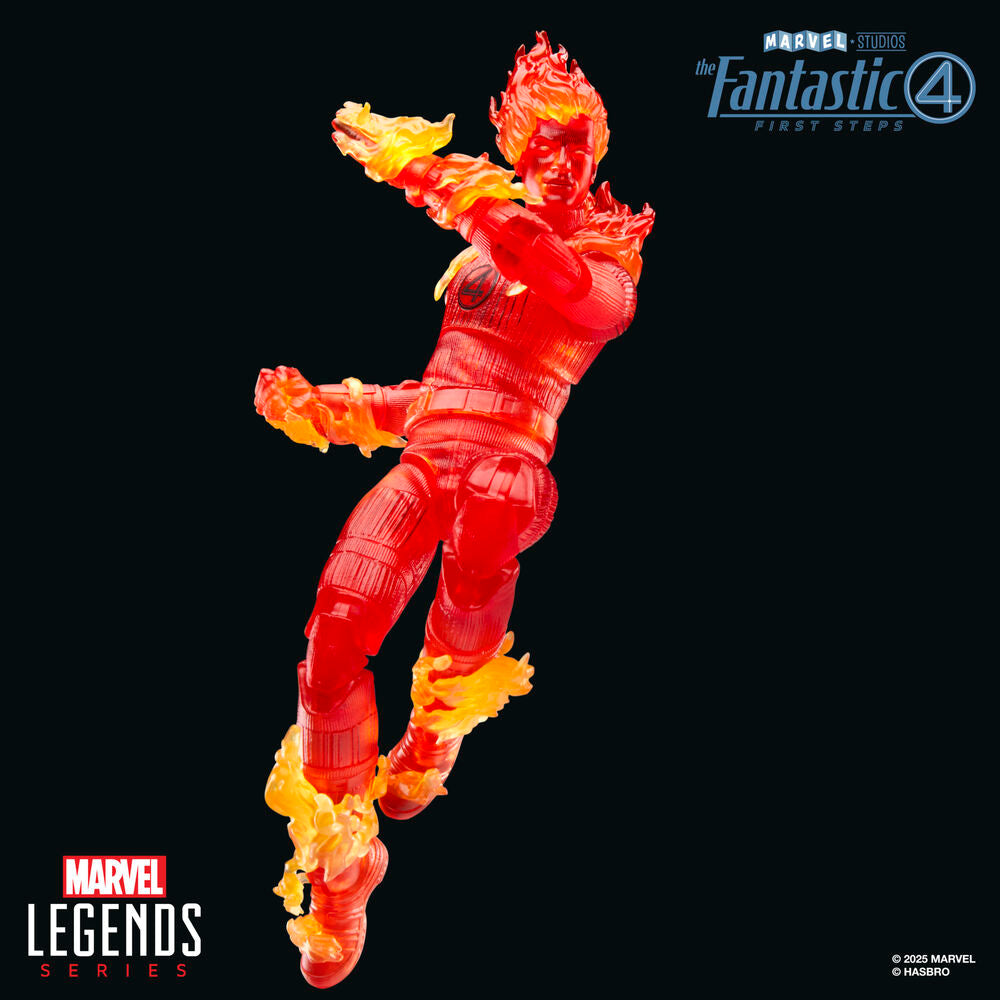 Imagen 5 - Figura Antorcha Humana Los 4 Fantasticos Marvel 15Cm
