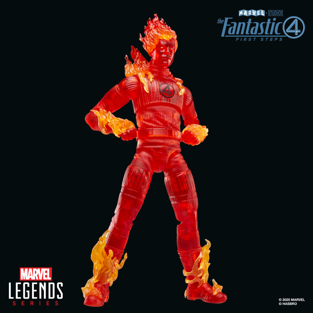 Imagen 9 - Figura Antorcha Humana Los 4 Fantasticos Marvel 15Cm