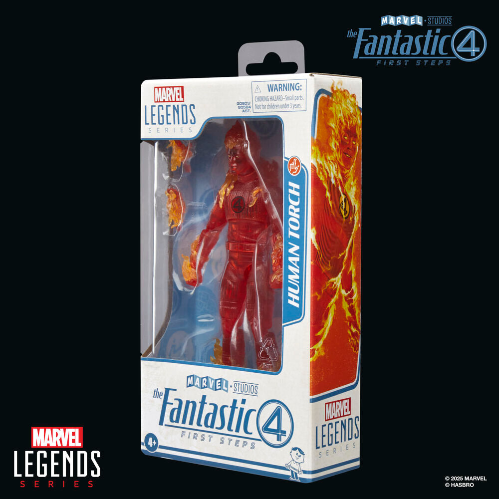 Imagen 10 - Figura Antorcha Humana Los 4 Fantasticos Marvel 15Cm