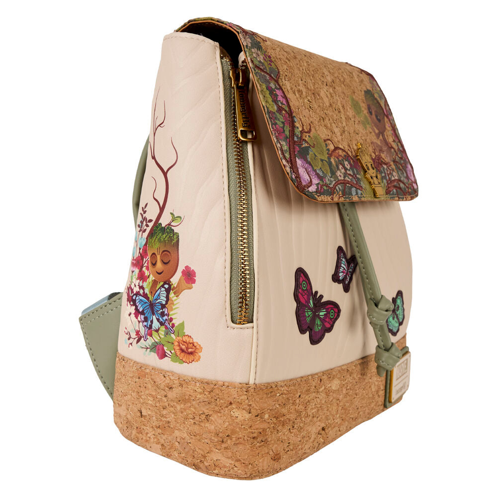 Imagen 3 - Mochila Groot Guardianes De La Galaxia Marvel Loungefly 25Cm