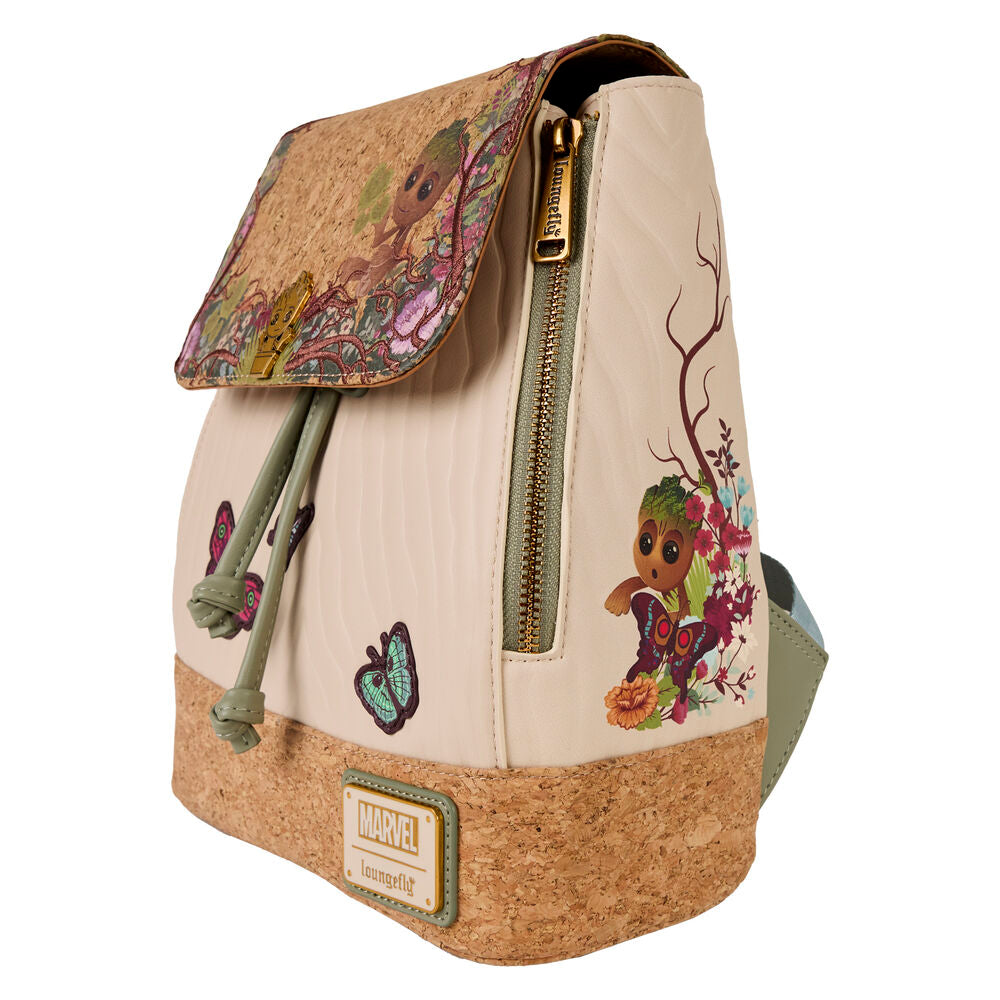 Imagen 4 - Mochila Groot Guardianes De La Galaxia Marvel Loungefly 25Cm