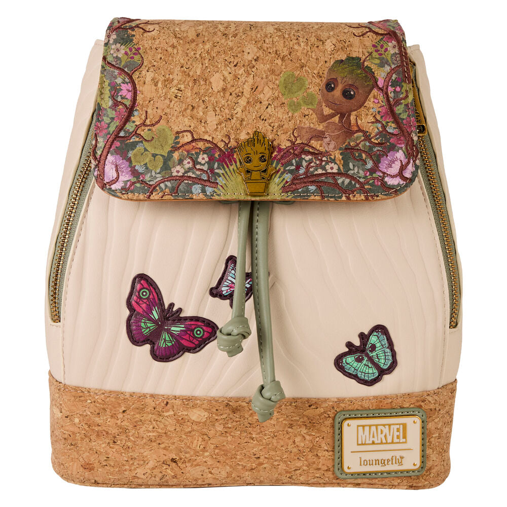 Imagen 1 - Mochila Groot Guardianes De La Galaxia Marvel Loungefly 25Cm