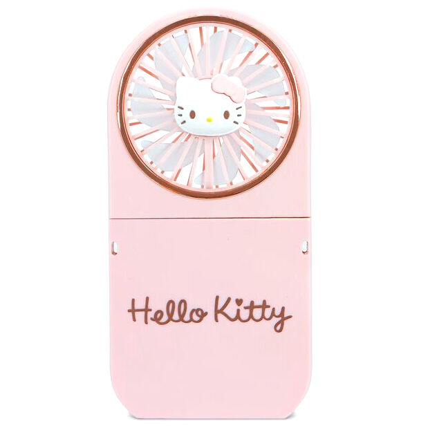 Imagen 1 - Mini Ventilador Portatil Hello Kitty