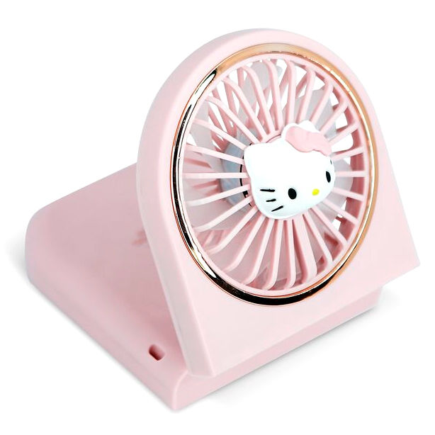 Imagen 2 - Mini Ventilador Portatil Hello Kitty