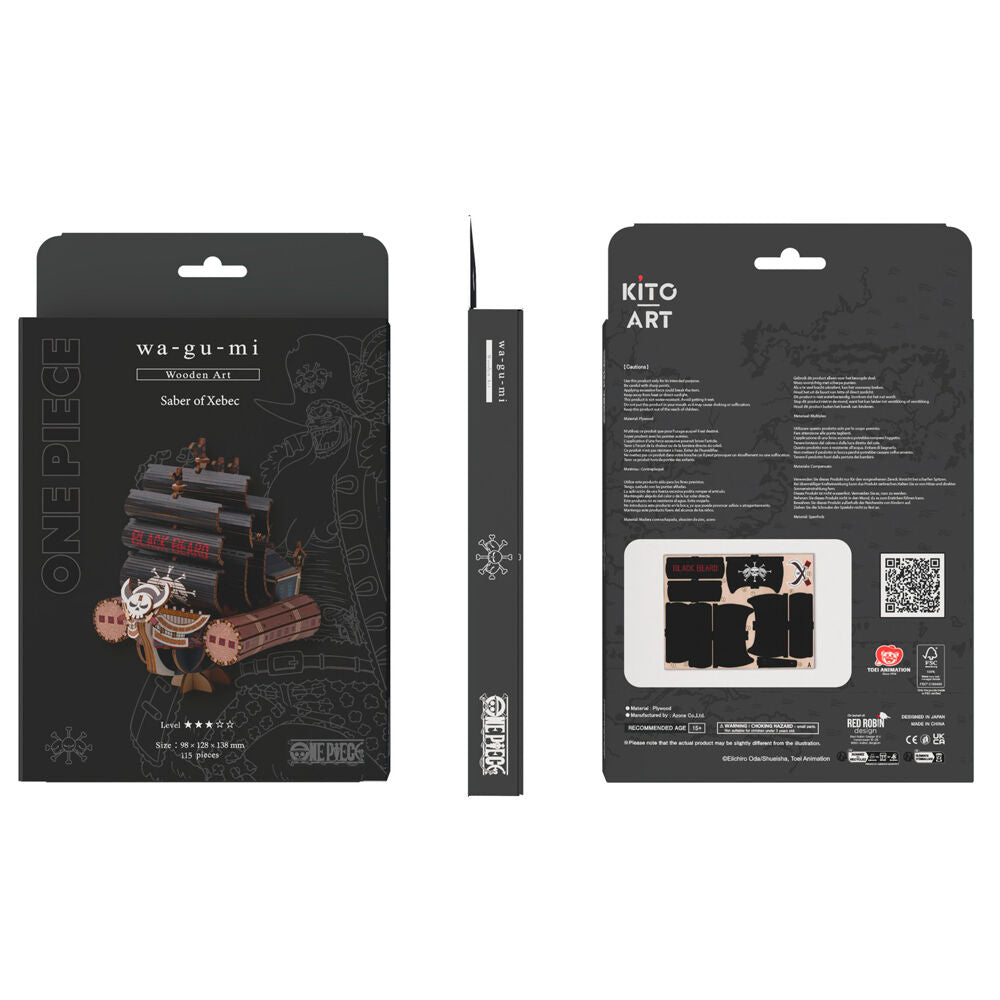 Imagen 5 - Set Montaje Saber Of Xebec Wa-gu-mi One Piece 115Pzs