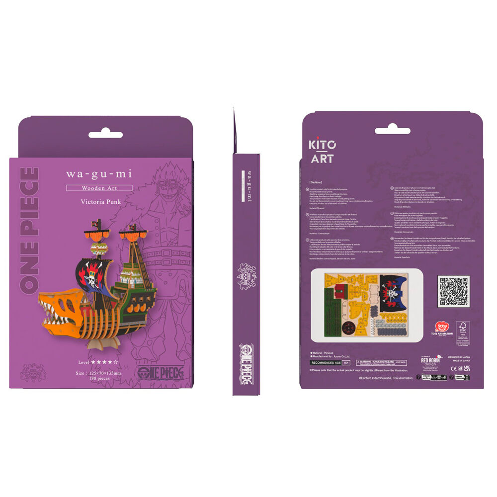 Imagen 4 - Set Montaje Victoria Punk Wa-gu-mi One Piece 188Pzs