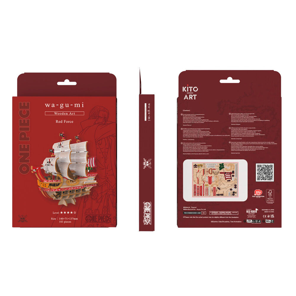 Imagen 2 - Set Montaje Red Force Wa-gu-mi One Piece 183Pzs