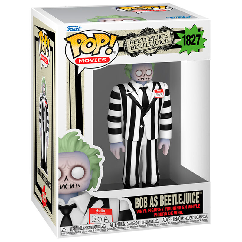 Imagen 2 - Figura Pop Beetlejuice Bob As Beetlejuice