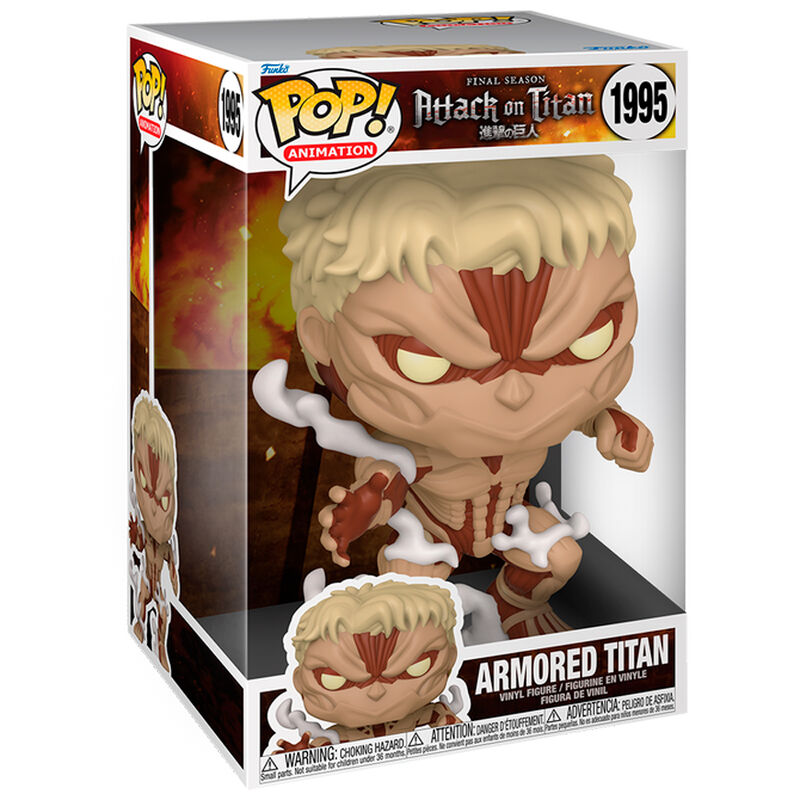 Imagen 1 - Figura Pop Attack On Titan Armored Titan 25Cm