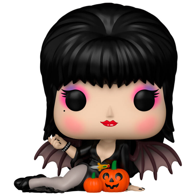 Imagen 1 - Figura Pop Elvira Mistress Of The Dark Elvira With Pumpkins