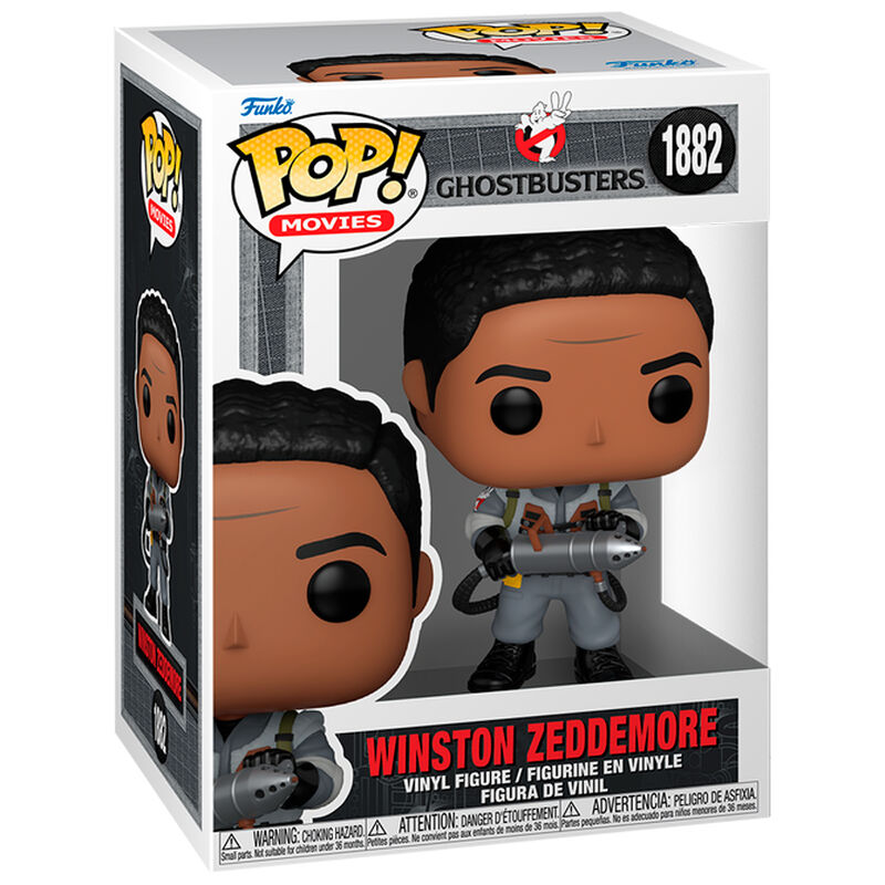 Imagen 1 - Figura Pop Cazafantasmas 2 Winston Zeddemore
