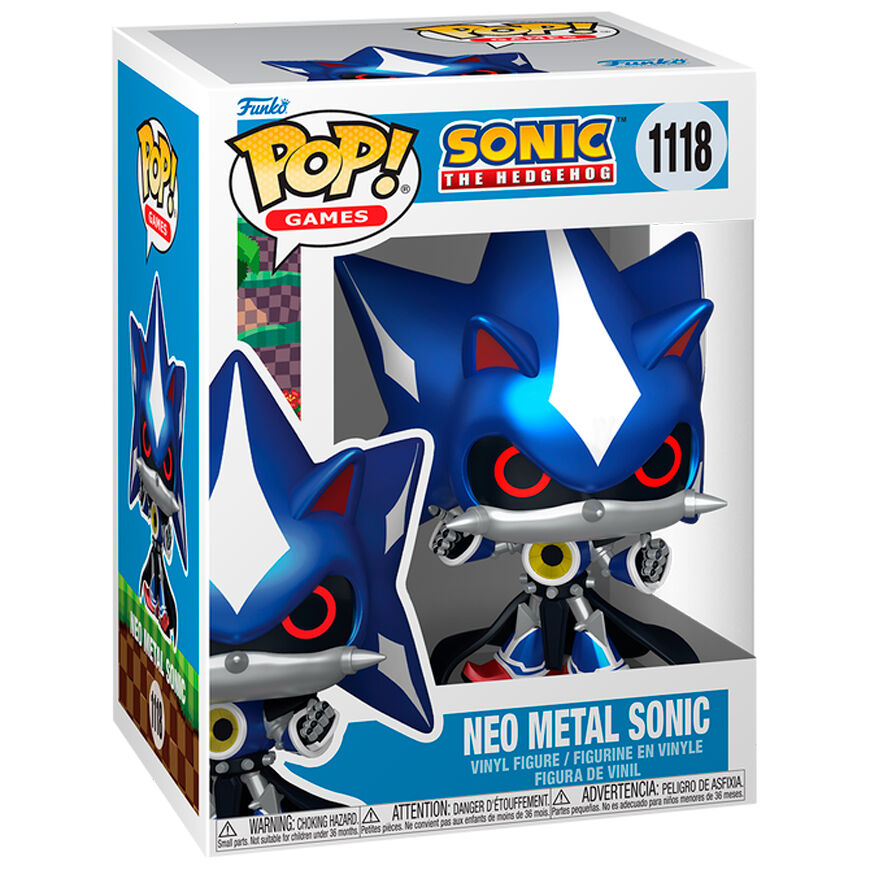 Imagen 2 - Figura Pop Sonic The Hedgehog Neo Metal Sonic