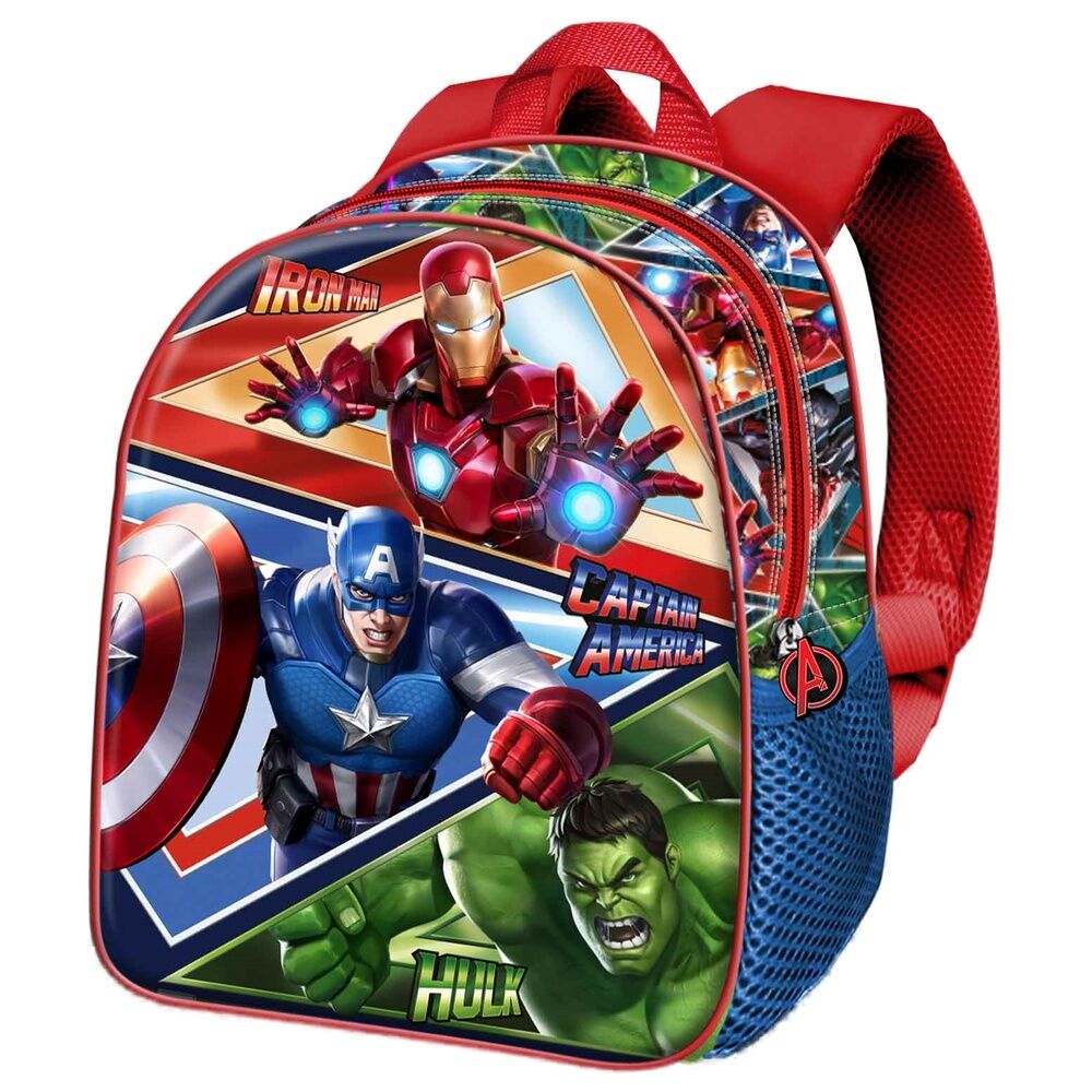 Imagen 1 - Mochila 3D Battle Los Vengadores Avengers Marvel 30Cm