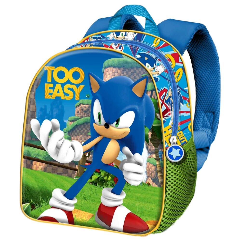 Imagen 1 - Mochila 3D Easy Sonic The Hedgehog 30Cm
