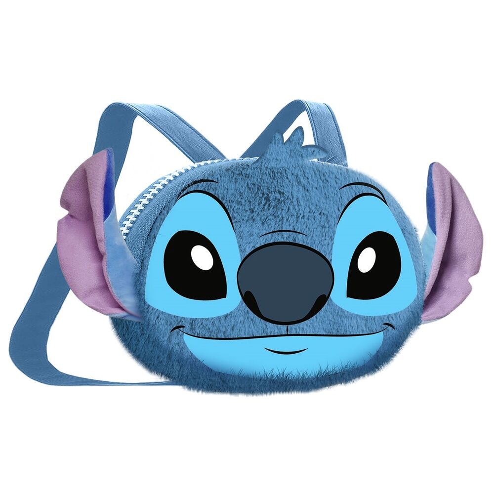 Imagen 1 - Bolso Mochila Peluche Corazon Stitch Disney