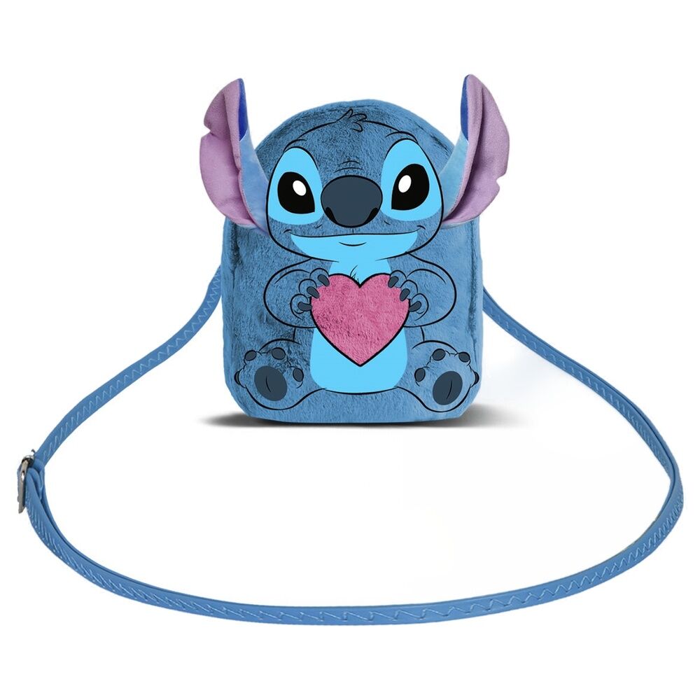 Imagen 1 - Bolso Peluche Corazon Stitch Disney