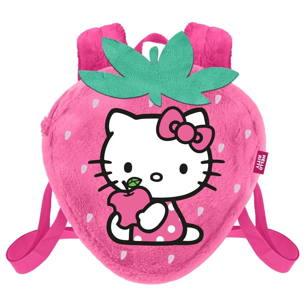 Imagen 1 - Mochila Peluche Fresa Hello Kitty