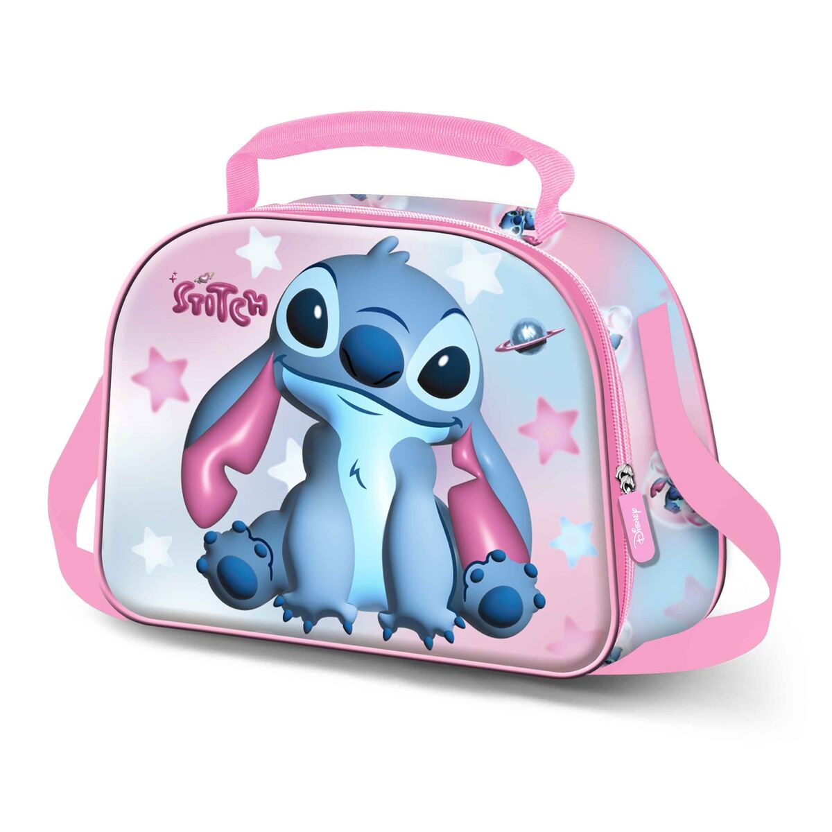 Imagen 1 - Bolsa Portameriendas 3D Cosmi Stitch Disney