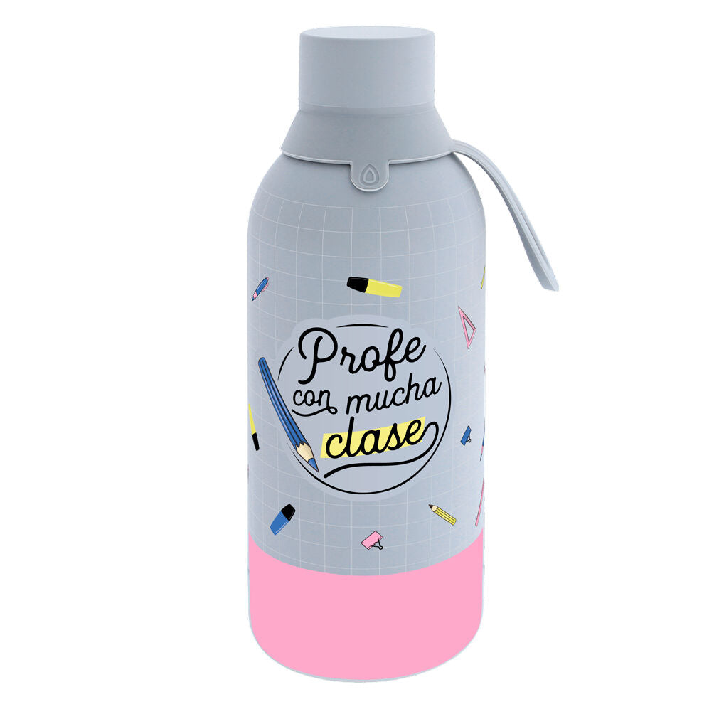 Imagen 1 - Botella Termica - Profe Con Mucha Clase 500Ml