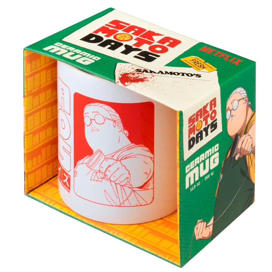 Imagen 3 - Taza Sakamoto Days 350Ml