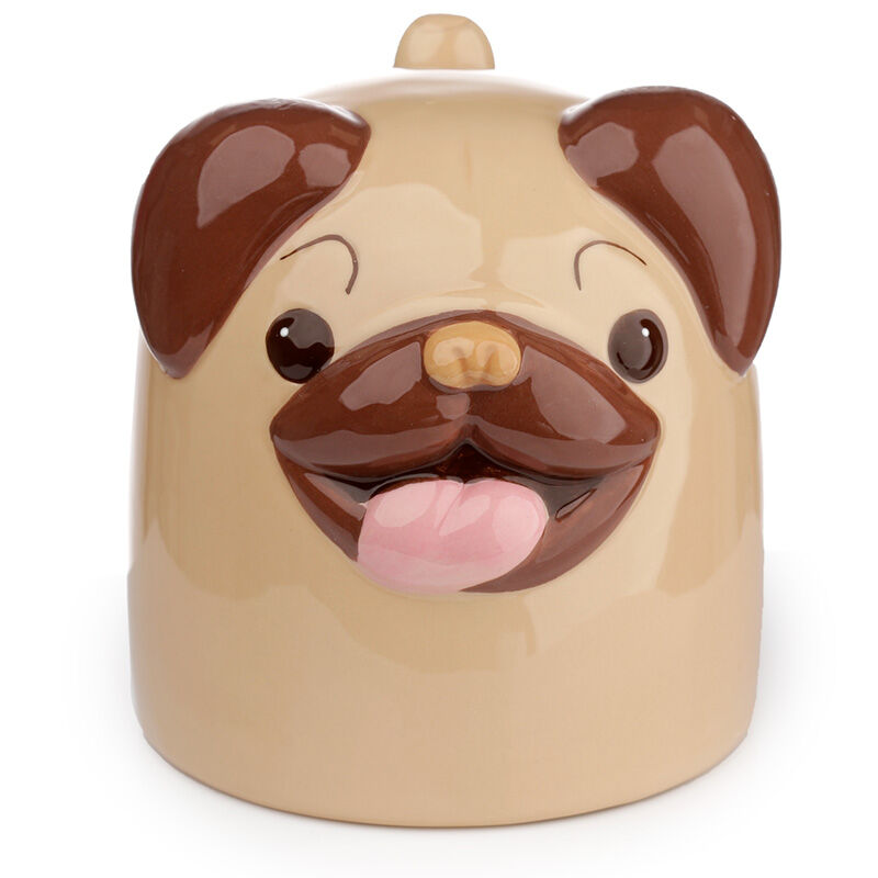Imagen 1 - Taza 3D Perro Carlino 590Ml