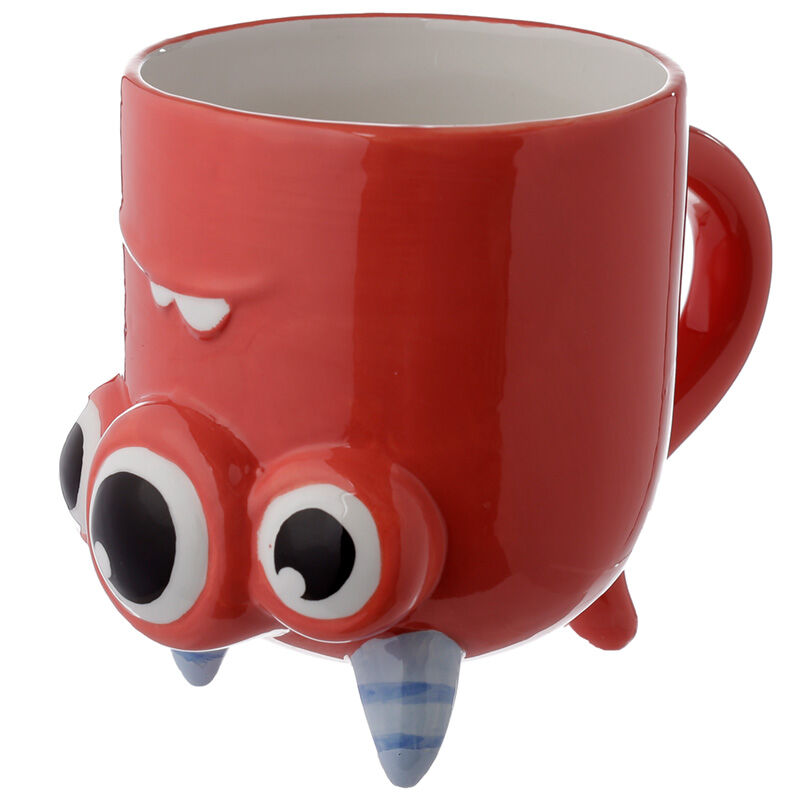 Imagen 1 - Taza 3D Monstruo Monstarz Rojo 550Ml