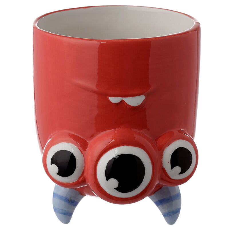Imagen 3 - Taza 3D Monstruo Monstarz Rojo 550Ml