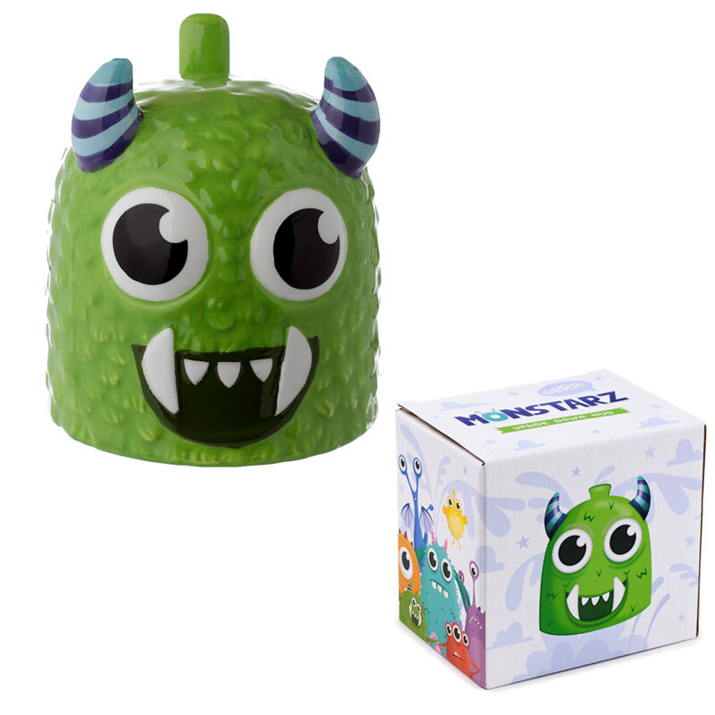 Imagen 5 - Taza 3D Monstruo Monstarz Verde 550Ml