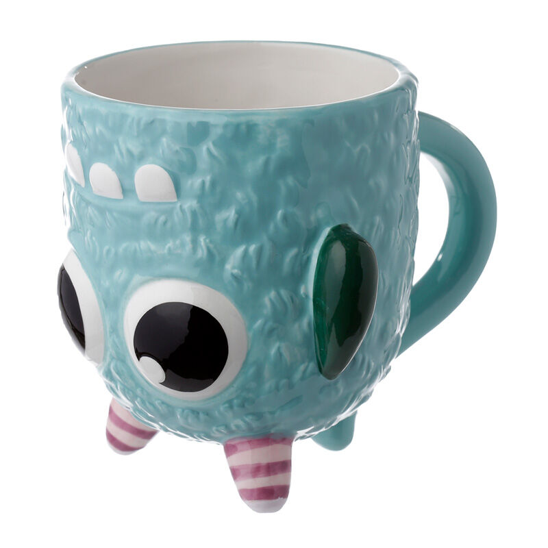 Imagen 3 - Taza 3D Monstruo Monstarz Azul 550Ml