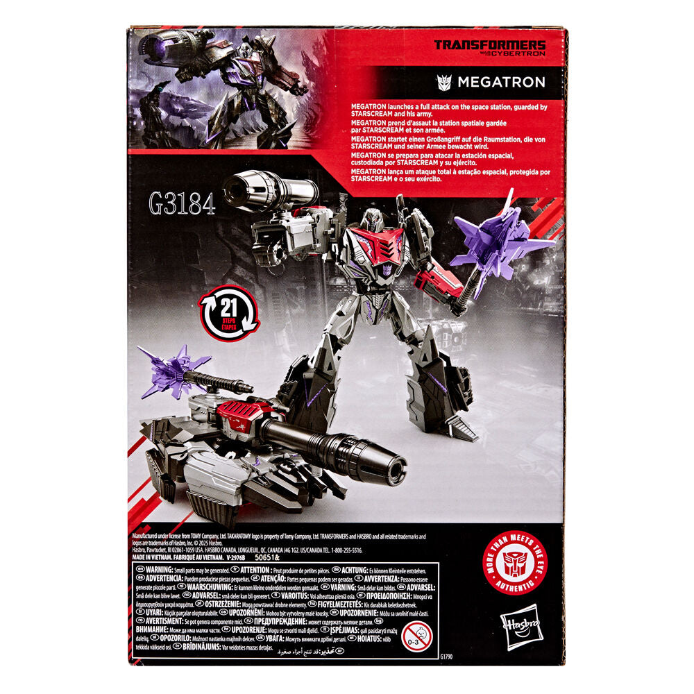 Imagen 5 - Figura Megatron Mtmte Collection War Of Cybertron Transformers 16,5Cm
