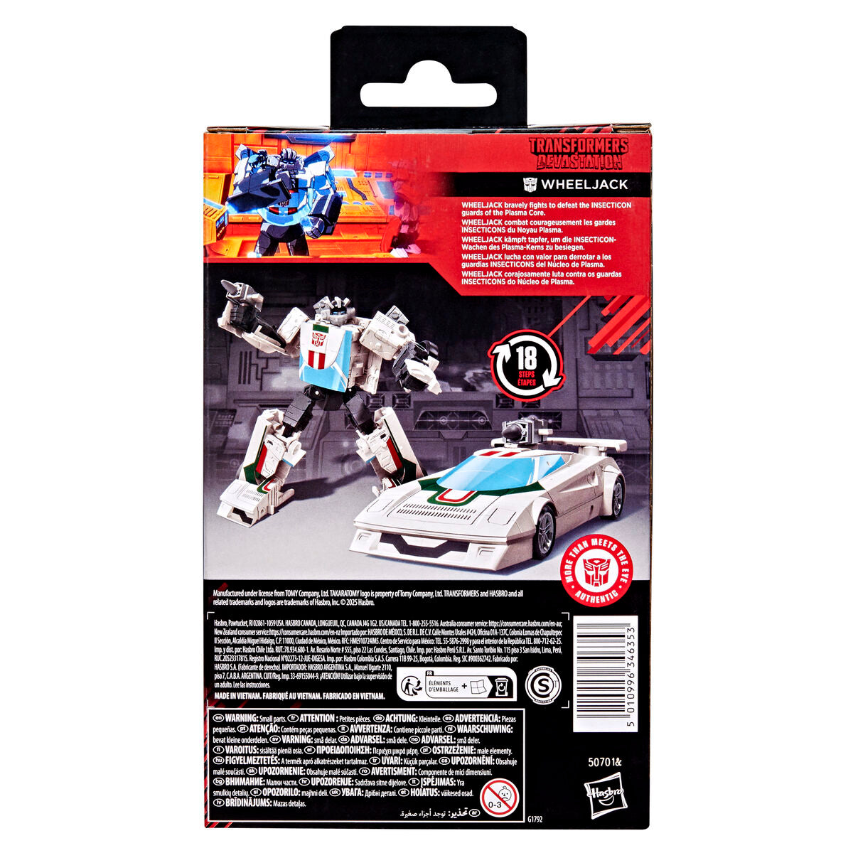 Imagen 5 - Figura Wheeljack Mtmte Collection Devastation Transformers 11Cm