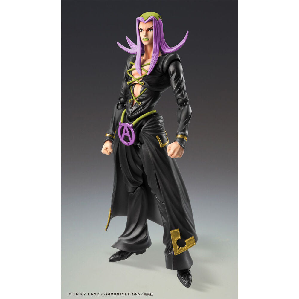 Imagen 1 - Figura Leone Abbachio Black Chozokado Jojos Bizarre Adventure Golden Wind 16Cm