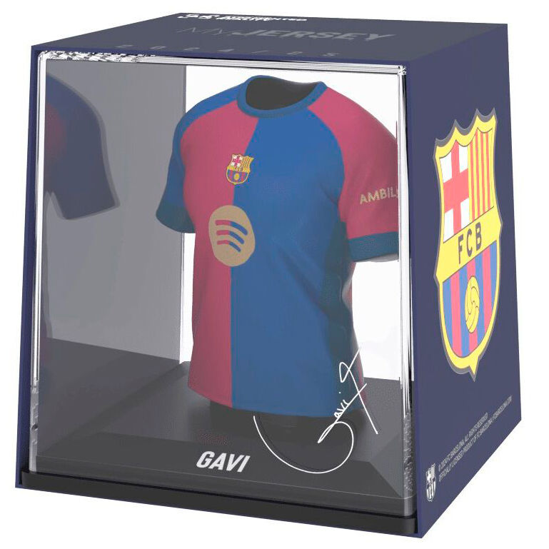 Imagen 1 - Figura Mini Camiseta Gavi Fc Barcelona