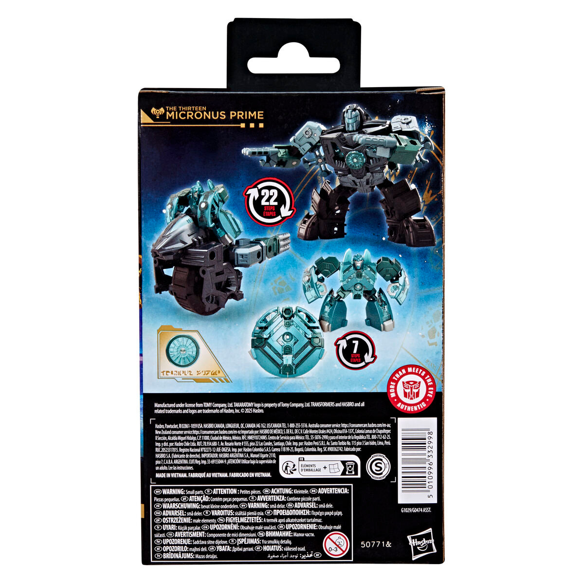 Imagen 5 - Figura Micronus Prime La Era De Los Primes Transformers 14Cm
