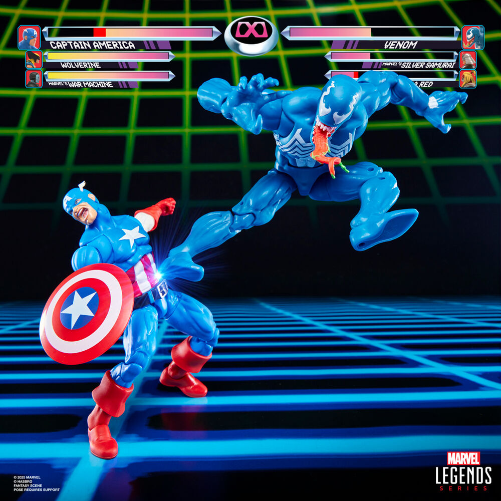 Imagen 6 - Blister 2 Figuras Capitan America & Venom Gameverse Marvel Legends Series 15Cm