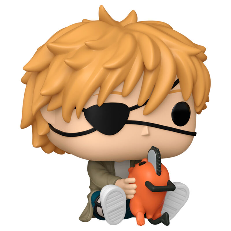 Imagen 2 - Figura Pop Chainsaw Man Denji With Pochita