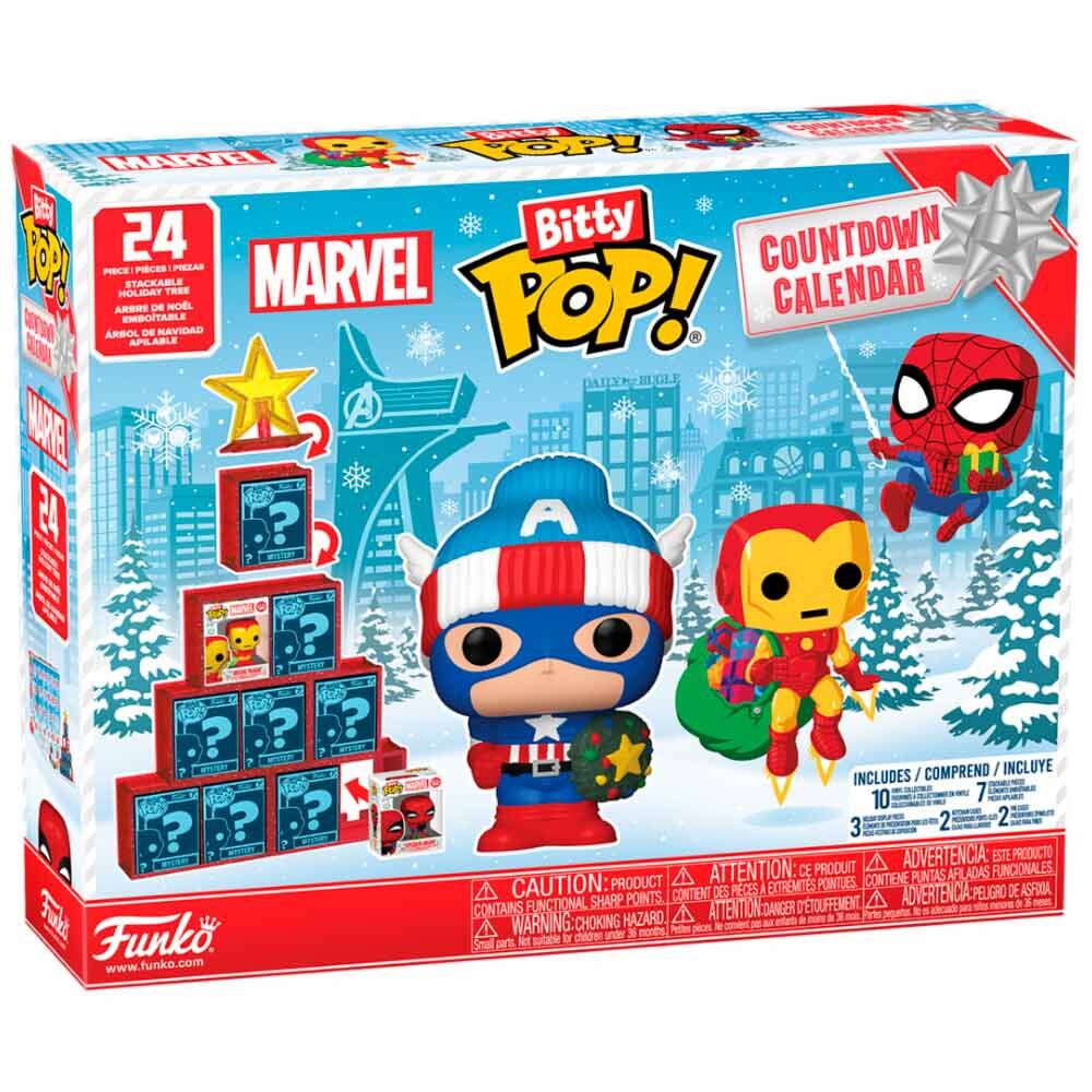 Imagen 1 - Calendario Adviento Bitty Pop Marvel