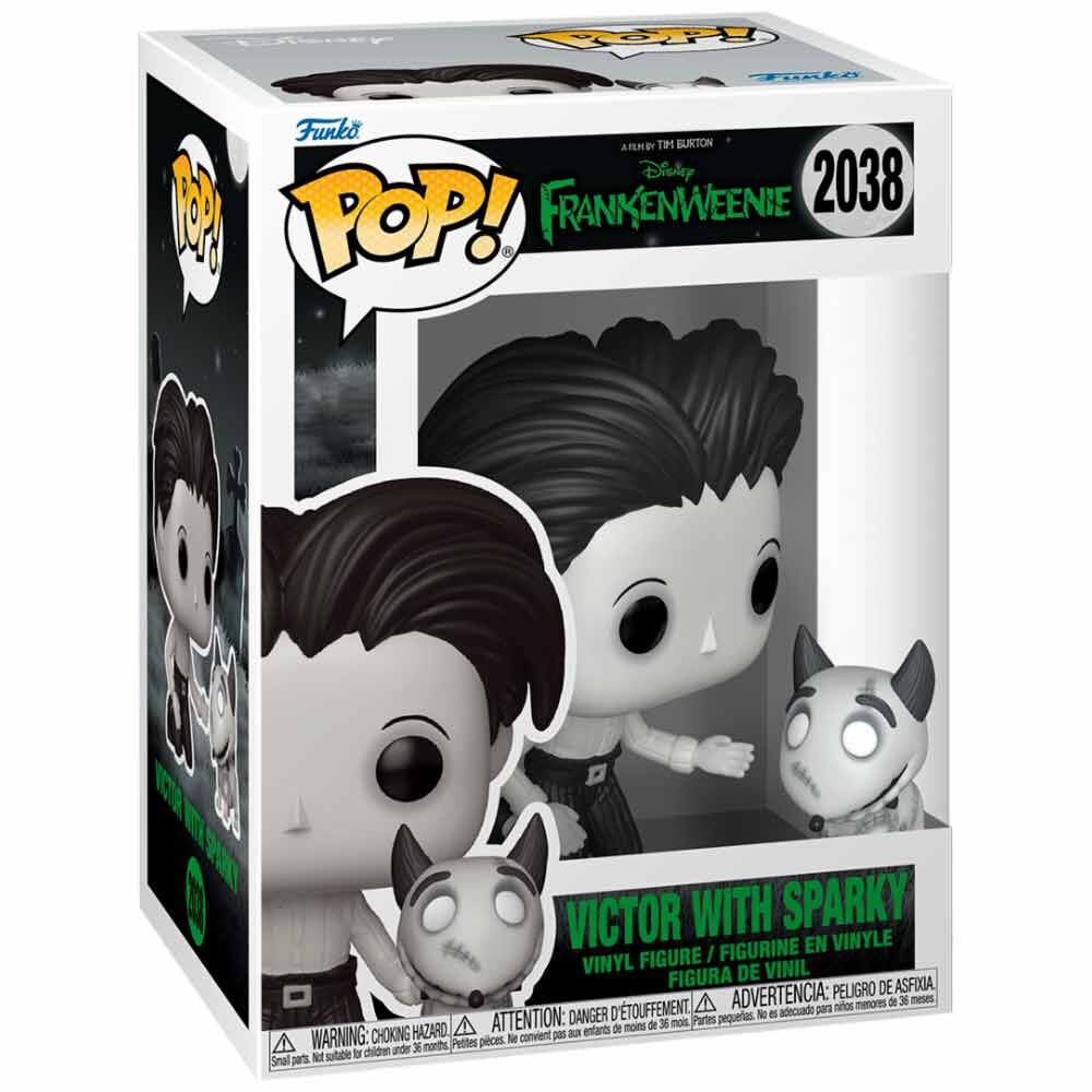 Imagen 1 - Figura Pop Disney Frankenweenie Victor With Sparky