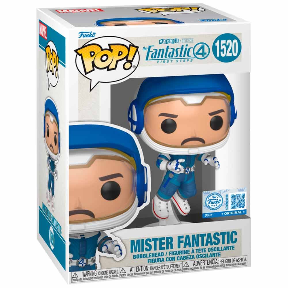 Imagen 1 - Figura Pop Marvel Los 4 Fantasticos Mister Fantastic