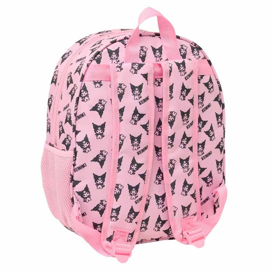 Imagen 2 - Mochila 3D Kuromi Hello Kitty 33Cm