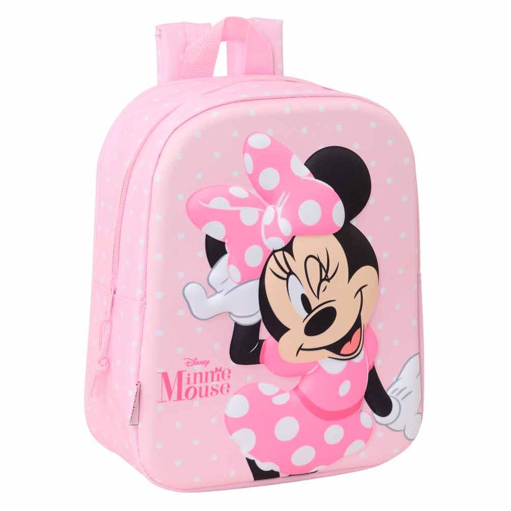 Imagen 2 - Mochila 3D Minnie Disney 27Cm