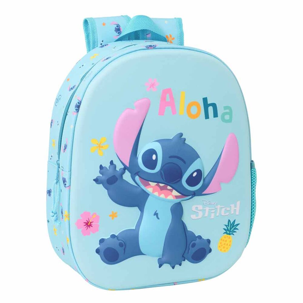 Imagen 3 - Mochila 3D Stitch Disney 33Cm