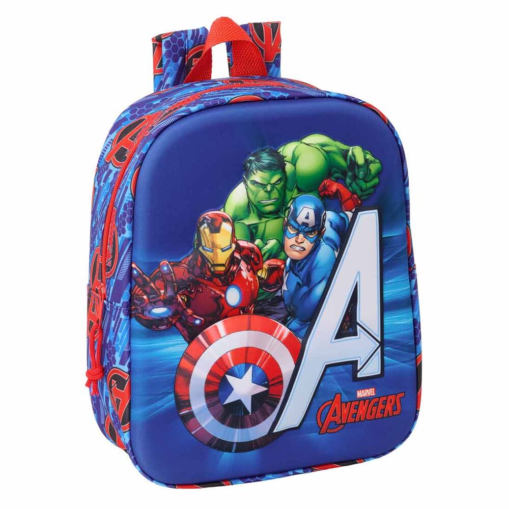 Imagen 3 - Mochila 3D Los Vengadores Avengers Marvel 27Cm