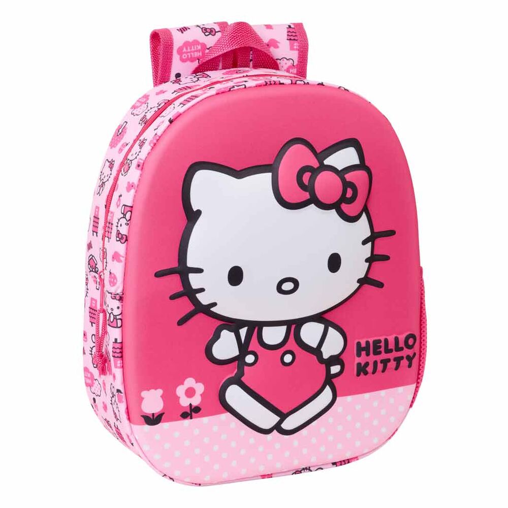 Imagen 3 - Mochila 3D Hello Kitty 33Cm